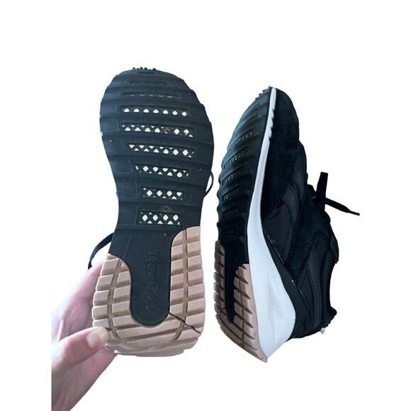 Reebok Classic Galaxy10 Womens Running Shoes Black Pink 7 Athletic Sneakers - Picture 2 of 9